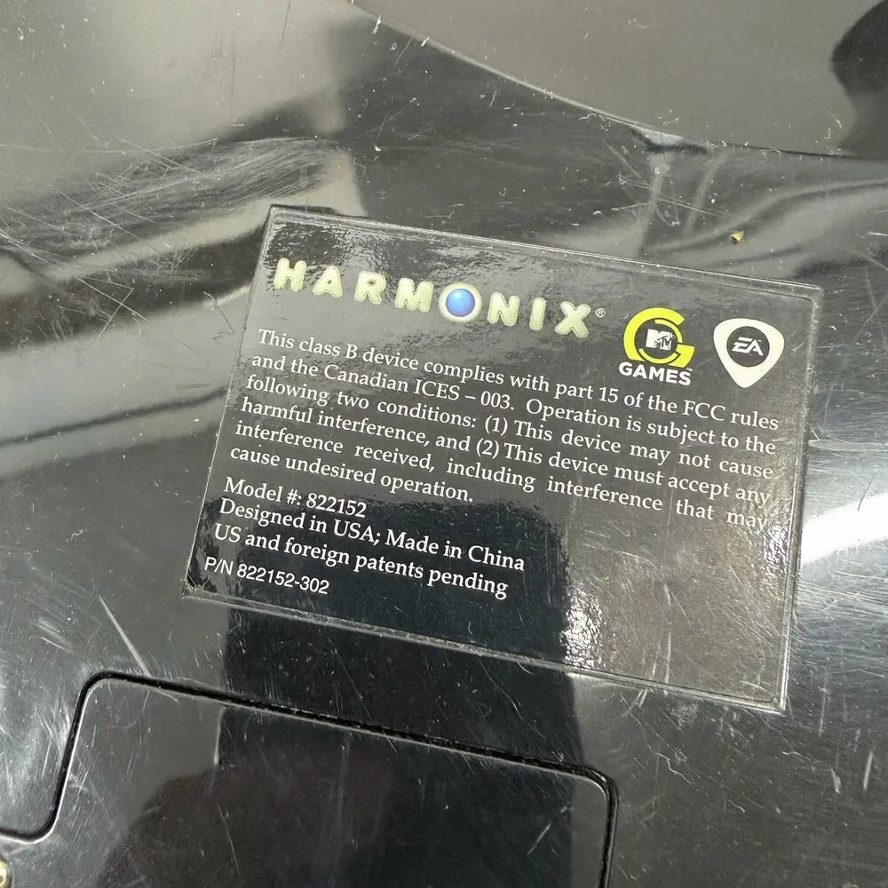 Untested Xbox 360 Rock Band 822152 Harmonix Fender Stratocaster Wired Guitar